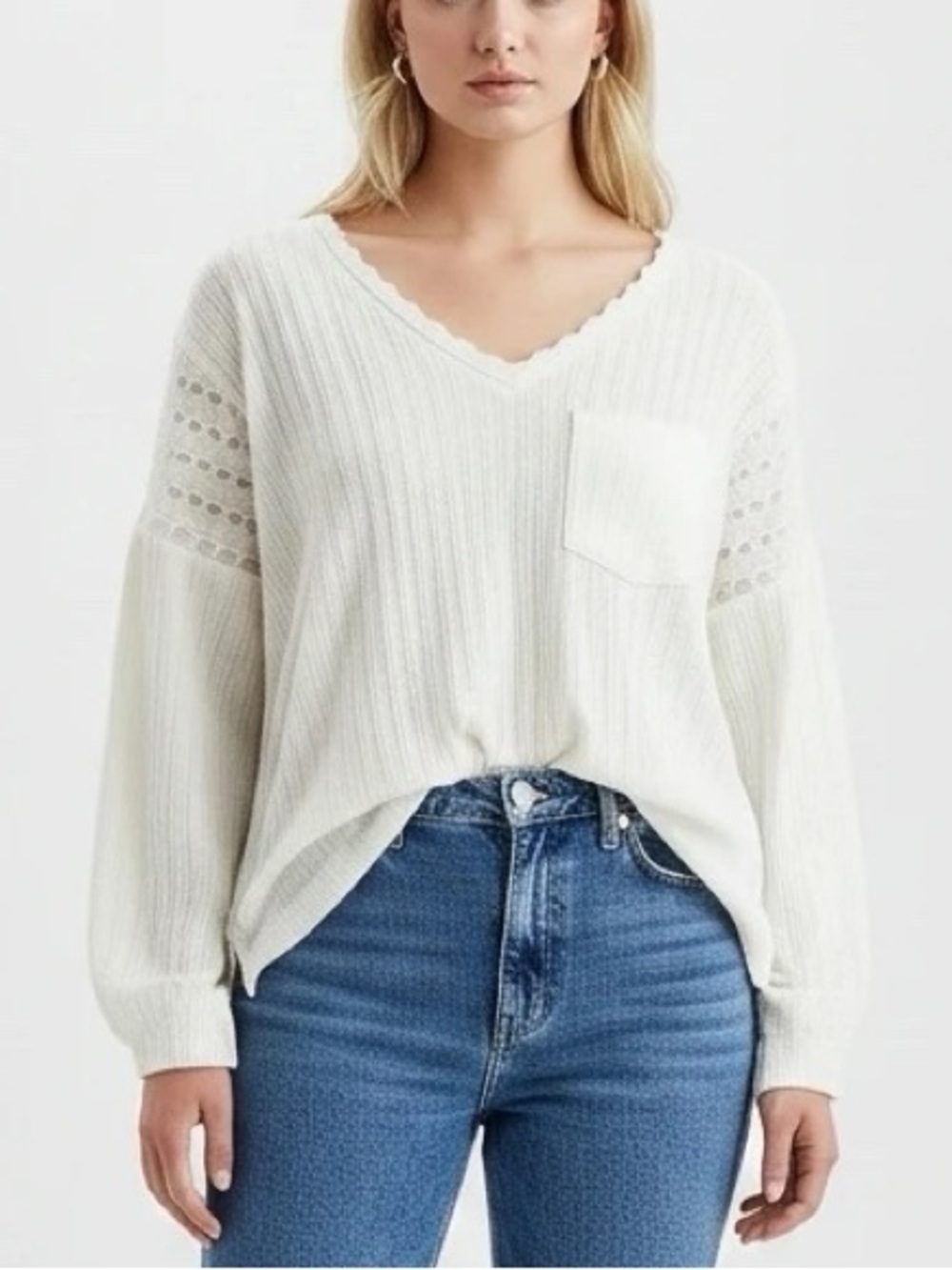 Love on a Hanger NWT Cream Sweater
